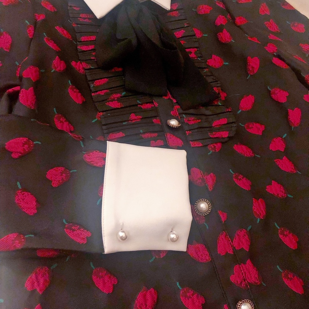 Sister Jane Rabbit Dress in Red as Roses - Picture 7 of 9